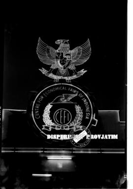 Logo CEFI yang diselenggarakan di  Surabaya, tahun 1958