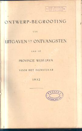 Provincial blad van West-Java officieel nieuwsblad der provinciw West-Java bijvoegsel No. 16A. On...