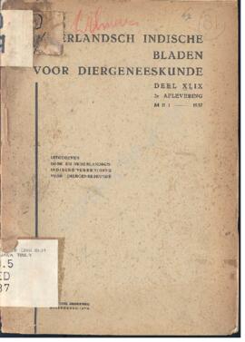 Nederlandsch Indische Blanden Voor Vierse Deel XLIX Ze Aflevering Mei –1937. Lembaran – lembaran ...