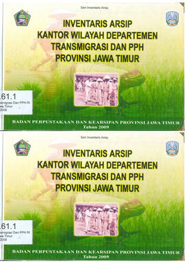 Kantor Wilayah Departemen Transmigrasi dan PPH Propinsi Jawa Timur Tahun 2004