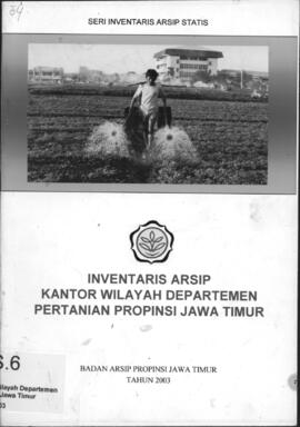 Kantor Wilayah Departemen Pertanian Propinsi Jawa Timur Periode 1986 - 2001