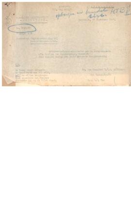 Surat expeditie Reg. No. 4612/B dari Kepala kantor Tijdelijke Bestuurdienst Surabaja tgl 25 Septe...