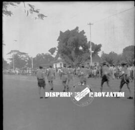 Suasana Peringatan HUT Kemerdekaan Republik Indonesia ke 11 di Surabaya, 17 – 8 – 1956