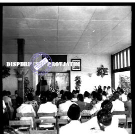 Suasana Konferensi Pendidikan Masyarakat di Pacet, Mojokerto, 18 – 7 – 1959