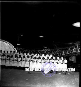 Paduan suara dalam peringatan wafatnya C  Simajuntak di Surabaya, 15 – 9 – 1958