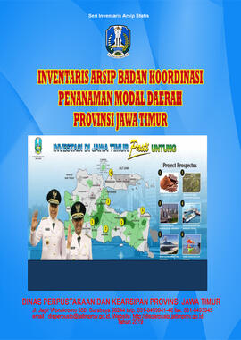 Badan Penanaman Modal Propinsi Jawa Timur (Buku-2)