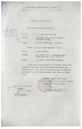 Surat dari Bupati KDH TK. II Sumenep tgl 28 Maret 1978 tentang surat kuasa dari R.H. Moch Samioed...