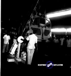 Peresmian  Kereta malam : Persiapan Pemberangkatan, 6 Juli 1961