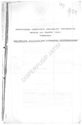 Keputusan Presiden Republik Indonesia Nomor : 50 Tahun 1995 tentang Mejelis Disiplin Tenaga Keseh...