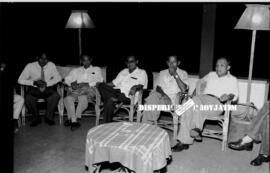 Suasana ramah tamah pada konferensi  agraria di Surabaya, 18 – 10 – 1958